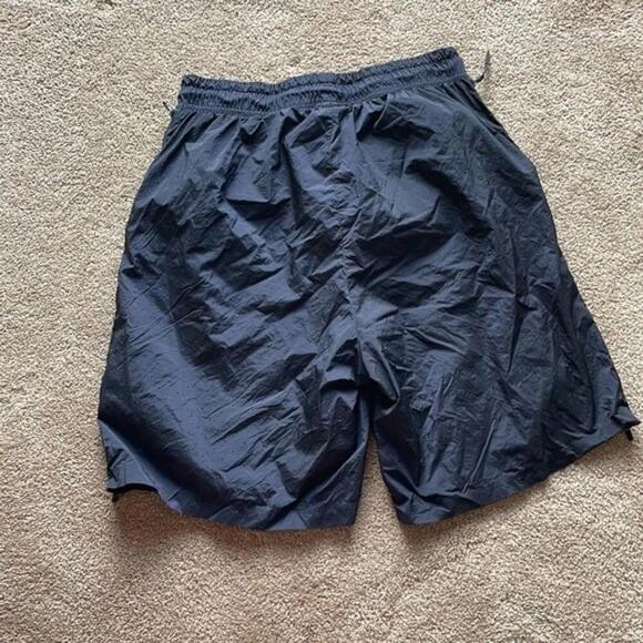 Nike mens synthetic side zip panel drawstring shorts black large - Picture 9 of 9